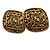 Chanel Vintage Diamant-Clip-Ohrringe vergoldet Golden - Ansicht 3