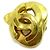 Cuore placcato oro con logo CC di Chanel D'oro - vista 3