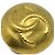 Chanel Vintage CC Round Clip-On Metal Small D'oro - vista 3