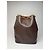 Triomphe Céline Vintage Celine Paris Monogramm Leder Eimer Tasche Braun - Ansicht 2