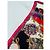 Céline Sciarpa Vintage Celine Paris Rossa Bianca Oro Rosso - vista 7