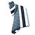 Gucci Stola in seta e cotone con frange GG Blu