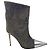 Stivaletti in lurex metallico argento glitterato Alexandre Vauthier - vista 2