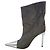 Stivaletti in lurex metallico argento glitterato Alexandre Vauthier - vista 3