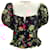 Autre Marque Markarian Black Multi Floral Jacquard Top Synthetic  ref.2666158