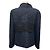 Giacca in tweed con dettagli in chiffon blu navy / nero Chanel - vista 3