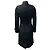 Abrigo Trench Sandringham de Cachemira Negra Burberry Negro - vista 3