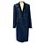Abrigo de mohair azul marino tejido con lentejuelas Tory Burch