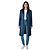 Abrigo de mohair azul marino tejido con lentejuelas Tory Burch - vista 5