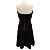 Schulterfreies Chenille-Kleid in Schwarz / Fuchsia von Herve Leger - Ansicht 3