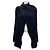 Autre Marque Herbst Cashmere Marine Hybrid-Ripp-Cape-Pullover Marineblau