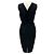 Altuzarra Cocktailkleid mit Schnürung in Schwarz / Goldhardware - Ansicht 3