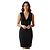Altuzarra Cocktailkleid mit Schnürung in Schwarz / Goldhardware - Ansicht 6