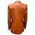 Autre Marque Cognac-Lammlederjacke Lafayette 148 New York Braun - Ansicht 3