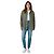 Chaqueta Aarna de denim negro / marrón de Nanushka - vista 5