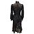 Marc by Marc Jacobs Co Black Multi Fall Winter Printed Silk Chiffon Dress - view 3