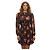 Vestido Adara estampado Valerian negro / naranja de Ulla Johnson - vista 7