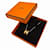 Colar Pop Ash Hermès Prata Laranja  - vista 11