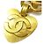 Chanel Vintage Herzkette Gürtel aus Metall Golden - Ansicht 2