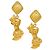 Chanel CC Rhombus Clip-On Metal D'oro