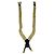Bretelle in tela con logo Chanel Beige - vista 2