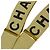 Bretelle in tela con logo Chanel Beige - vista 3