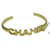Bracciale rigido Chanel Logo con metallo CC e cristalli D'oro - vista 2