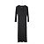 Jean Paul Gaultier Vestido de algodón negro - vista 3