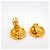 Chanel Mademoiselle Circle Ohrringe Golden - Ansicht 4