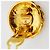 Chanel Mademoiselle Circle Ohrringe Golden - Ansicht 5