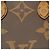 Twist Louis Vuitton Monogram Giant Reverse On-the-Go Tote Bag Braun - Ansicht 11