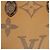 Twist Louis Vuitton Monogram Giant Reverse On-the-Go Tote Bag Braun - Ansicht 9