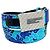 Cintura G Gucci per donne Nero Blu Multicolore