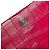 Bolsa transversal Kate em couro rosa médio com estampa de crocodilo da Saint Laurent com tassel - vista 9