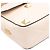 Valentino White Large Grained Calfskin Roman Stud Satchel Cream - view 6