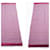 Sciarpa in seta con motivo Monogram Louis Vuitton Rosa Grigio - vista 4