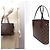 Borsa Tote Louis Vuitton Damier Neverfull PM Marrone - vista 3