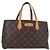 Borsa Wilshire in Tela Monogram PM Louis Vuitton Marrone