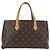 Borsa Wilshire in Tela Monogram PM Louis Vuitton Marrone - vista 2