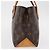Borsa Wilshire in Tela Monogram PM Louis Vuitton Marrone - vista 3