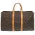 Borsa Boston Keepall 45 Monogram Louis Vuitton Marrone