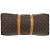 Borsa Boston Keepall 45 Monogram Louis Vuitton Marrone - vista 3