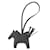 Porte-clés Charm Pegasus Rodeo PM Hermès Gris  - vue 1