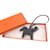 Porte-clés Charm Pegasus Rodeo PM Hermès Gris  - vue 2