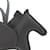Porte-clés Charm Pegasus Rodeo PM Hermès Gris  - vue 4
