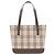 Borsa in tela Nova Check di Burberry Marrone Beige - vista 2