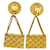 Orecchini Ear Cuff Chanel Coco Mark Matelassé GP D'oro - vista 4