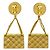 Orecchini a clip in oro matelassé Coco Mark di Chanel D'oro - vista 4
