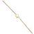 Collier en cuir avec strass Chanel Coco Mark No. 5 Noir Doré - vue 5