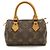 Pochette Mini Speedy Monogram Louis Vuitton Marrone
